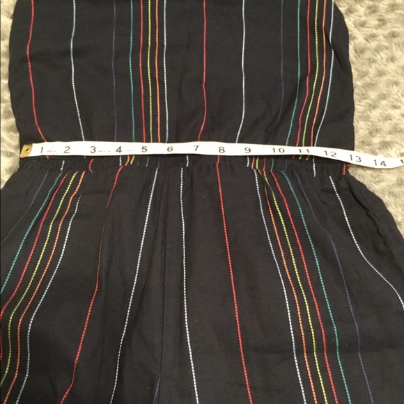 Anthropologie Dolan striped halter jumpsuit - Picture 7 of 8